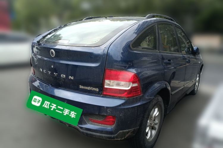 Used SsangYong Actyon 2014 2.3L Two-Wheel Drive Automatic Comfort Edition Gasoline-powered Rear Right 45 Deg