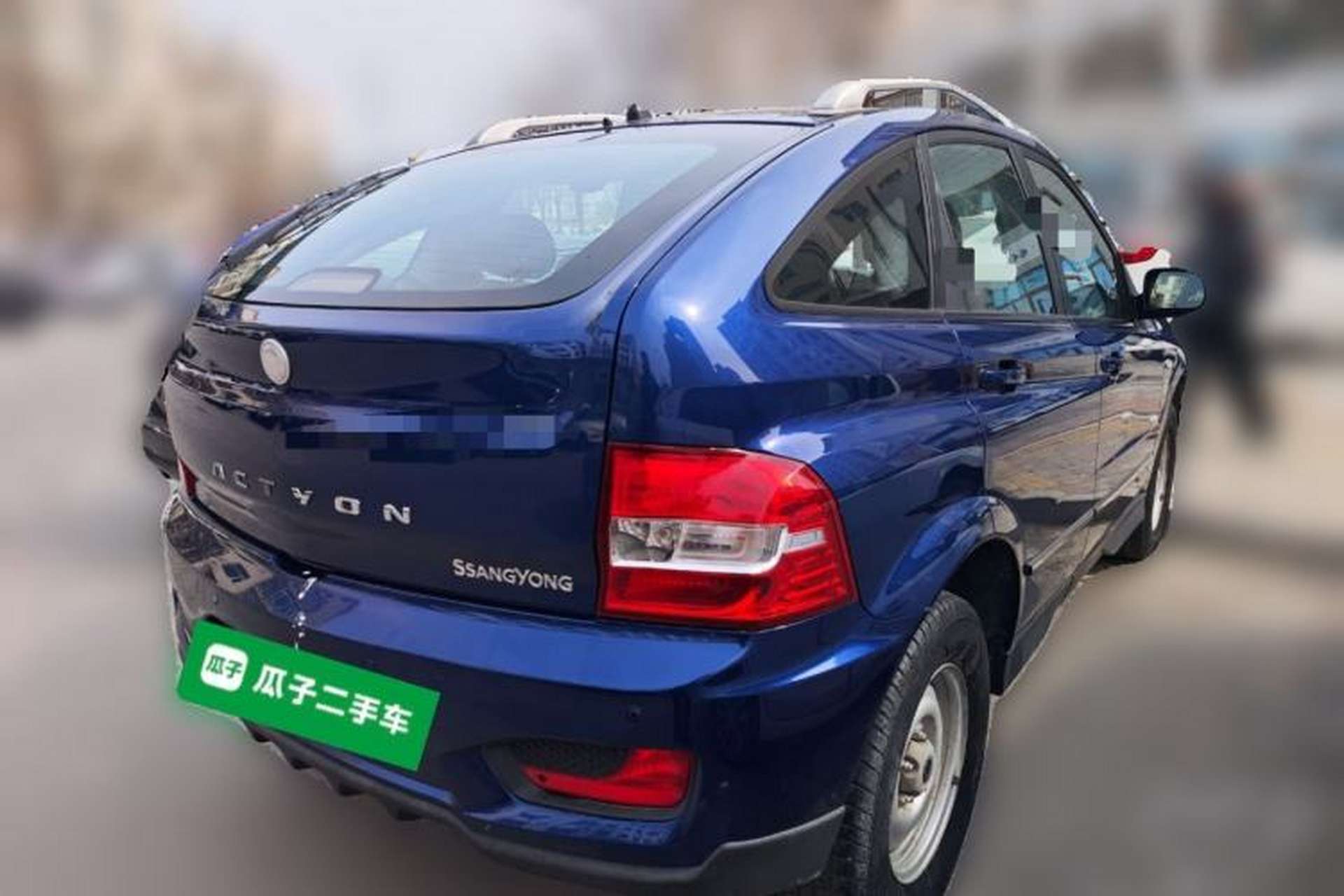 Used SsangYong Actyon 2014 2.3L Two-Wheel Drive Manual Transmission Entry-Level Gasoline Version Rear Right 45 Deg