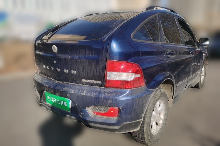 Used SsangYong Actyon 2014 2.3L Two-Wheel Drive Automatic Elite Gasoline Version Rear Right 45 Deg