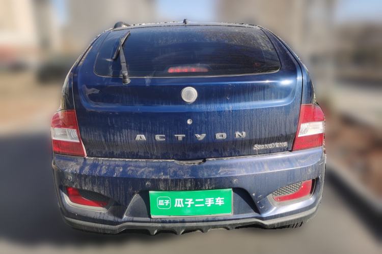 Used SsangYong Actyon 2014 2.3L Two-Wheel Drive Automatic Elite Gasoline Version Rear