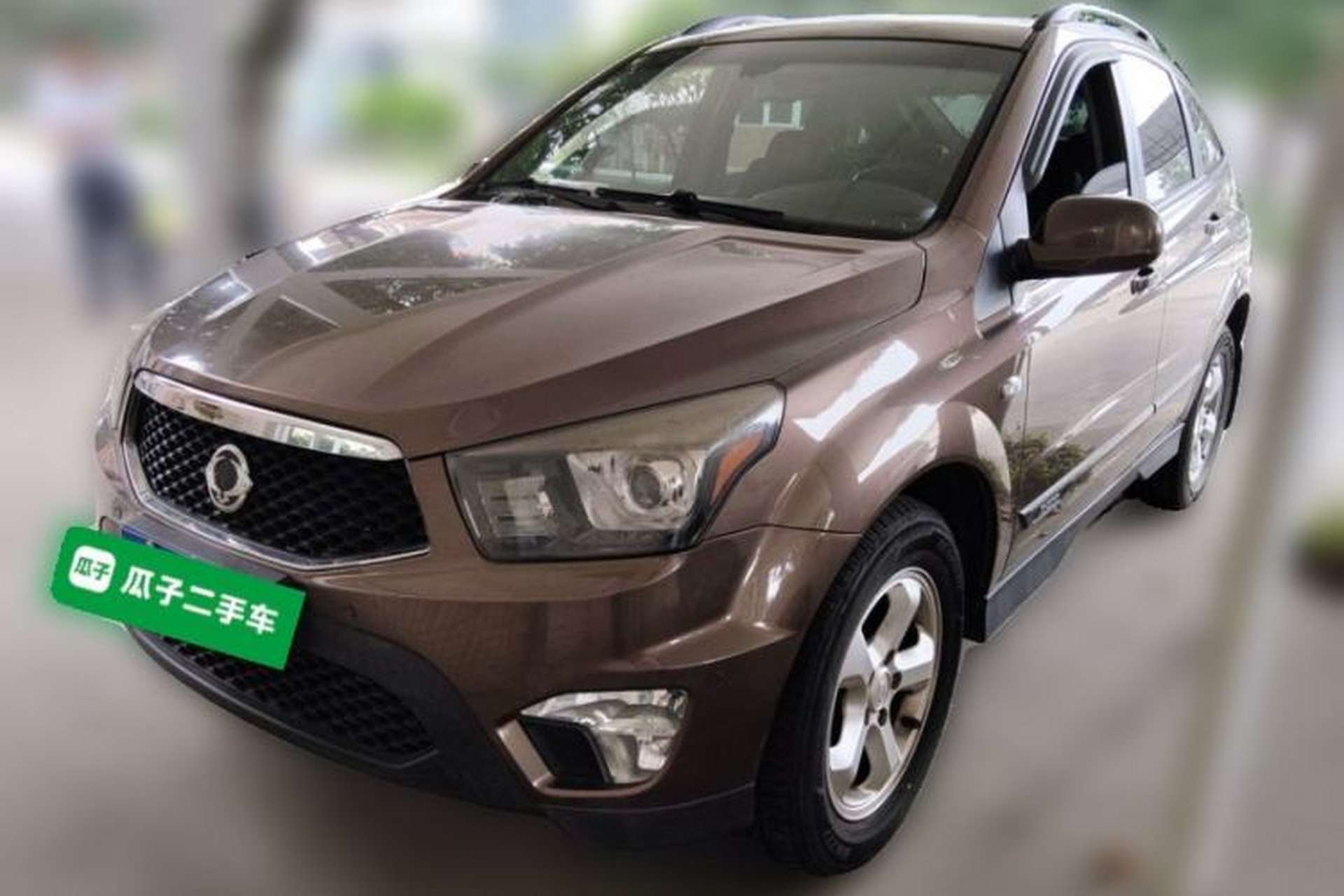 Used SsangYong Actyon 2014 2.0T Four-Wheel Drive Automatic Luxury Diesel Edition Front Left 45 Deg