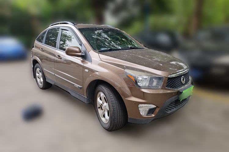 Used SsangYong Actyon 2014 2.0T Four-Wheel Drive Automatic Luxury Diesel Edition Front Right 45 Deg