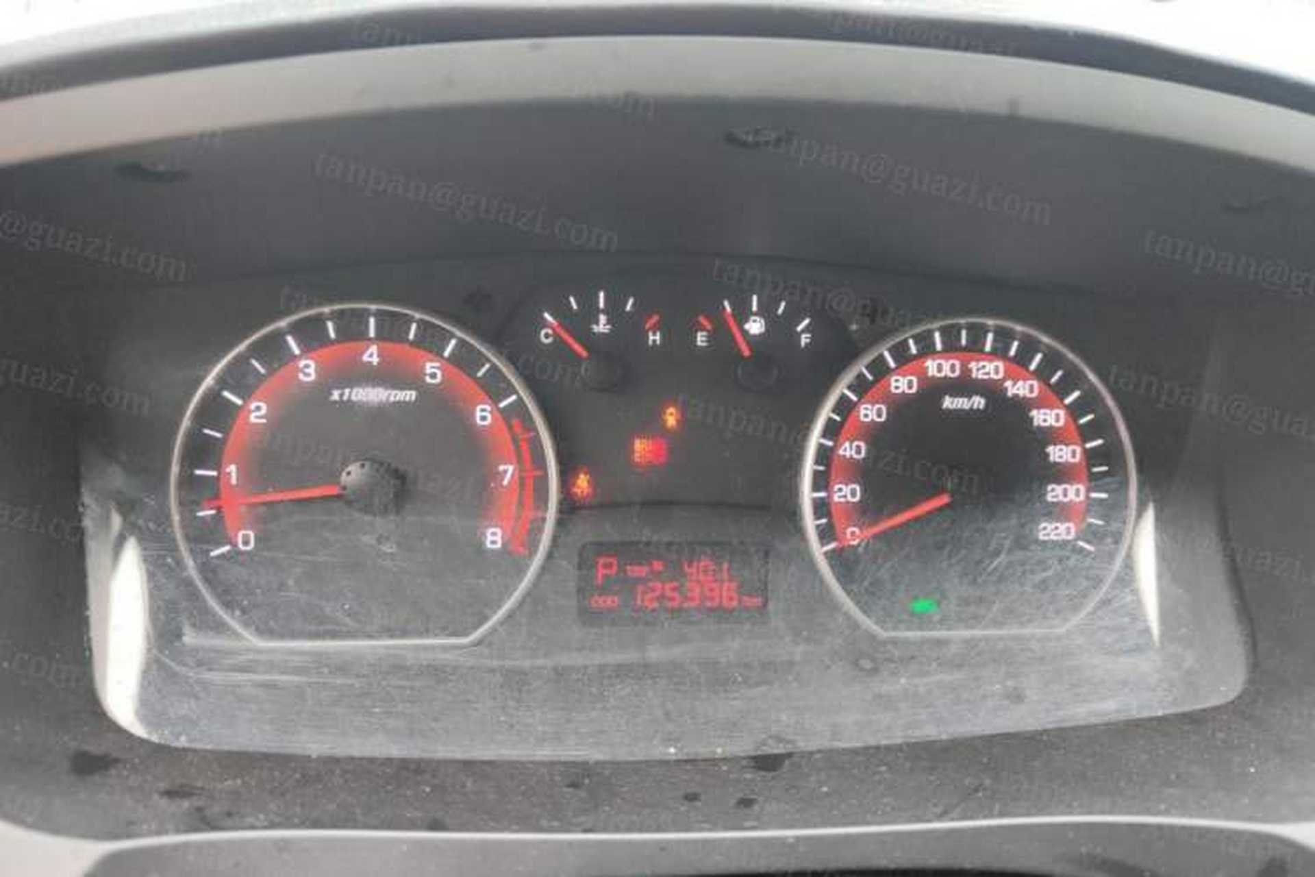 Used SsangYong Actyon 2014 2.3L Two-Wheel Drive Automatic Comfort Edition Gasoline-powered Odometer Close Up