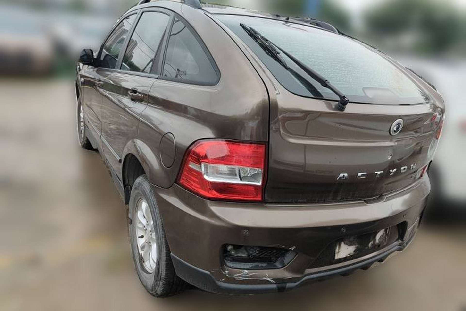 Used SsangYong Actyon 2014 2.3L Two-Wheel Drive Automatic Comfort Edition Gasoline-powered Rear Left 45 Deg