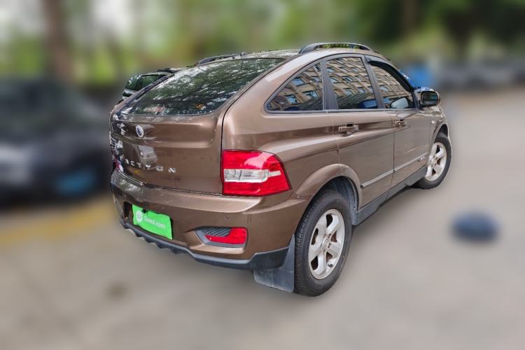 Used SsangYong Actyon 2014 2.0T Four-Wheel Drive Automatic Luxury Diesel Edition Rear Right 45 Deg