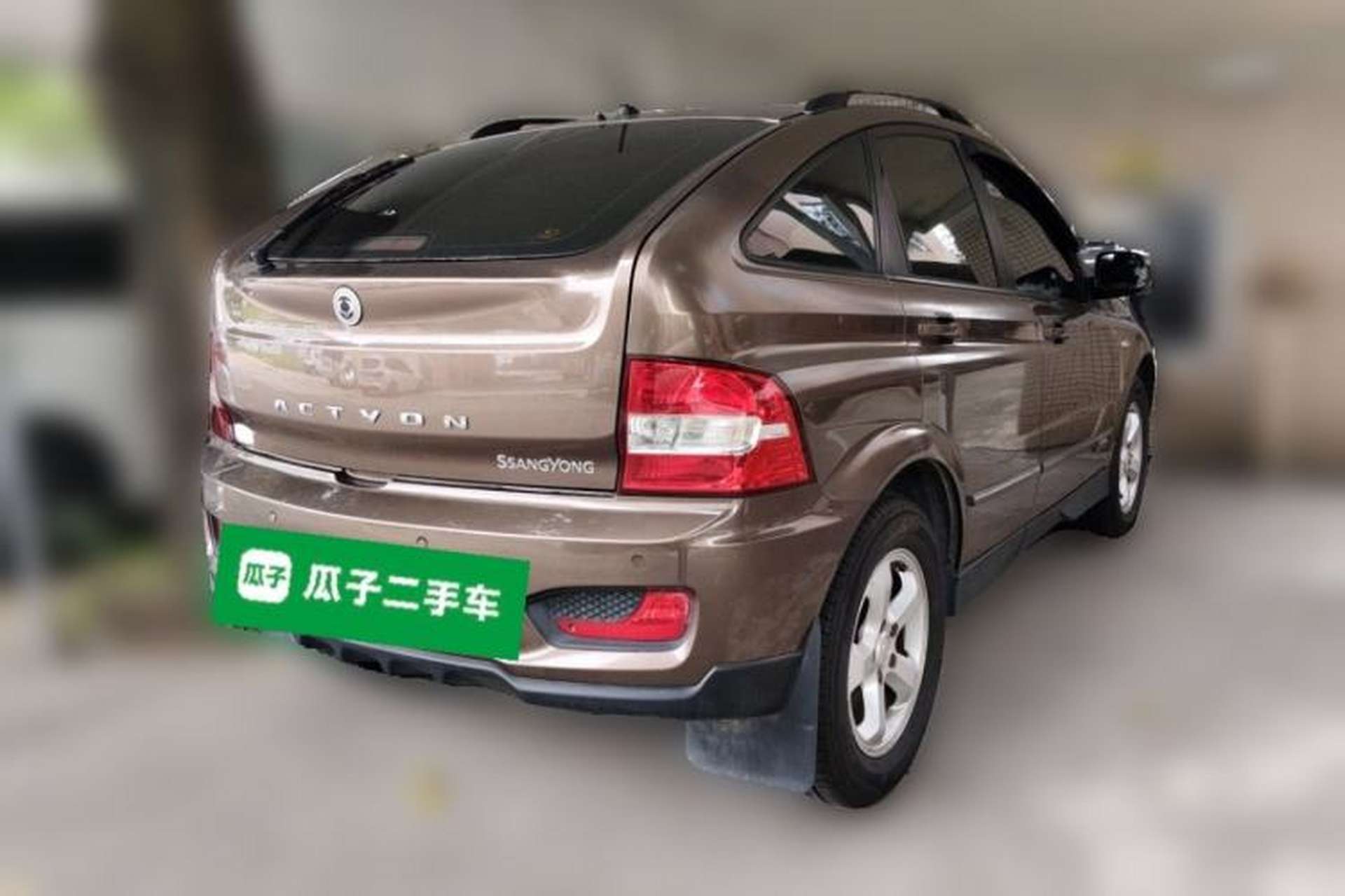 Used SsangYong Actyon 2014 2.0T Four-Wheel Drive Automatic Luxury Diesel Edition Rear Right 45 Deg