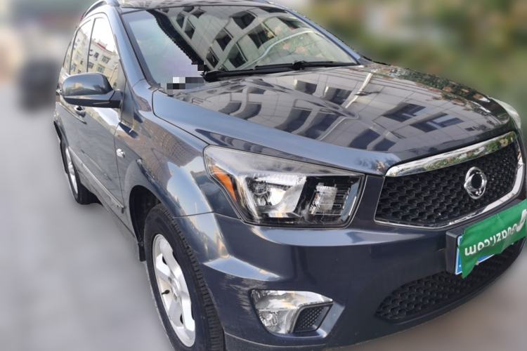 Used SsangYong Actyon 2014 2.0T Four-Wheel Drive Automatic Luxury Diesel Edition Front Right 45 Deg