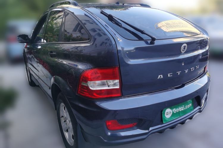 Used SsangYong Actyon 2014 2.0T Four-Wheel Drive Automatic Luxury Diesel Edition Rear Left 45 Deg