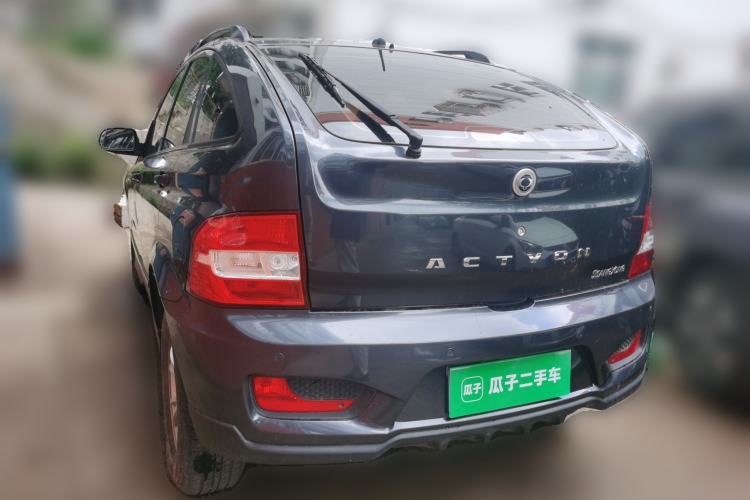 Used SsangYong Actyon 2014 2.3L Two-Wheel Drive Automatic Comfort Edition Gasoline-powered Rear Left 45 Deg