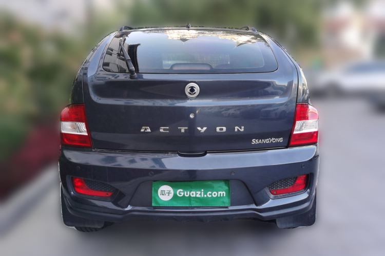 Used SsangYong Actyon 2014 2.0T Four-Wheel Drive Automatic Luxury Diesel Edition Rear