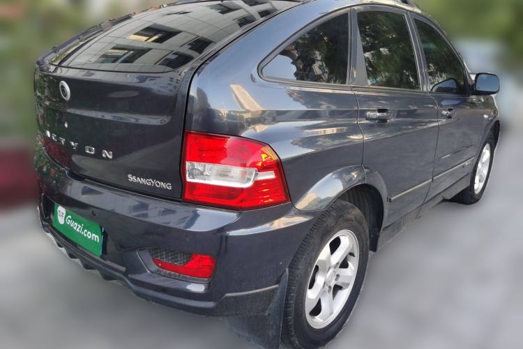 Used SsangYong Actyon 2014 2.0T Four-Wheel Drive Automatic Luxury Diesel Edition Rear Right 45 Deg