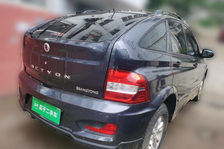 Used SsangYong Actyon 2014 2.3L Two-Wheel Drive Automatic Comfort Edition Gasoline-powered Rear Right 45 Deg