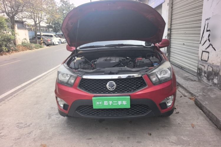 Used SsangYong Actyon 2014 2.0T Two-Wheel Drive Automatic Elite Diesel Edition Engine Bay