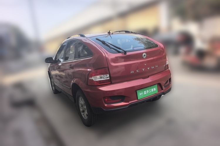 Used SsangYong Actyon 2014 2.0T Two-Wheel Drive Automatic Elite Diesel Edition Rear Left 45 Deg