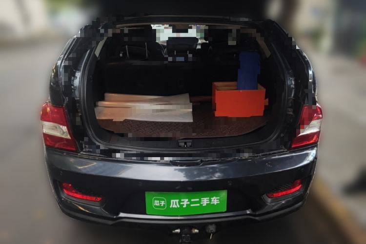 Used SsangYong Actyon 2014 2.0T Four-Wheel Drive Automatic Luxury Diesel Edition Trunk