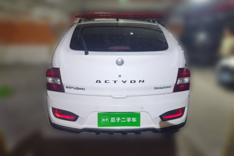 Used SsangYong Actyon 2014 2.0T Four-Wheel Drive Automatic Luxury Diesel Edition Rear
