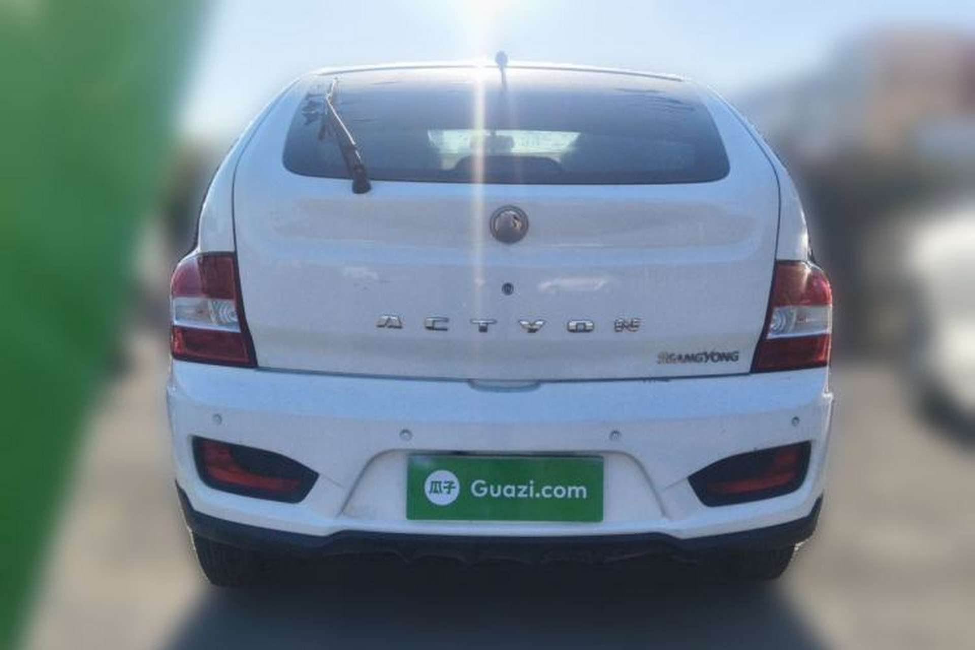 Used SsangYong Actyon 2014 2.0T Two-Wheel Drive Manual Entry-Level Diesel Edition Rear