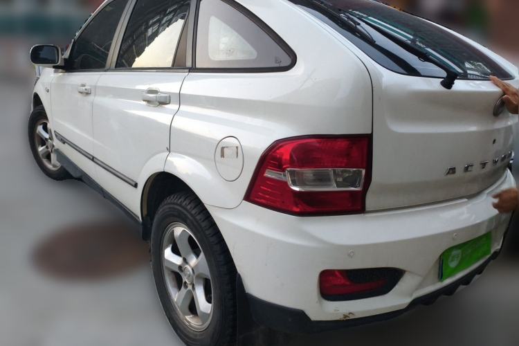 Used SsangYong Actyon 2014 2.0T Four-Wheel Drive Automatic Luxury Diesel Edition Rear Left 45 Deg