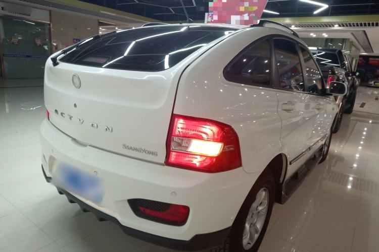 Used SsangYong Actyon 2014 2.3L Two-Wheel Drive Automatic Elite Gasoline Version Rear Right 45 Deg