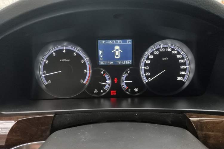 Used SsangYong Chairman 2012 2.8 CW600 Standard Edition Odometer Close Up