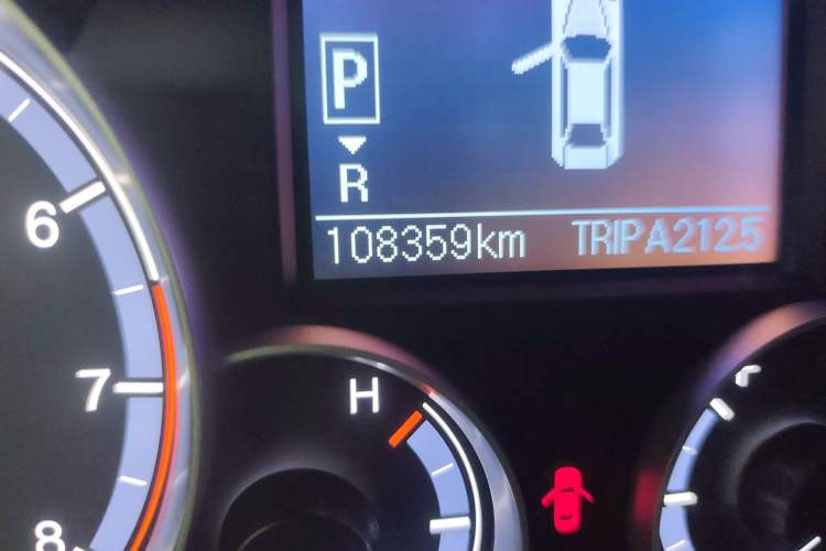 Used SsangYong Chairman 2012 2.8 CW600 Standard Edition Odometer Close Up