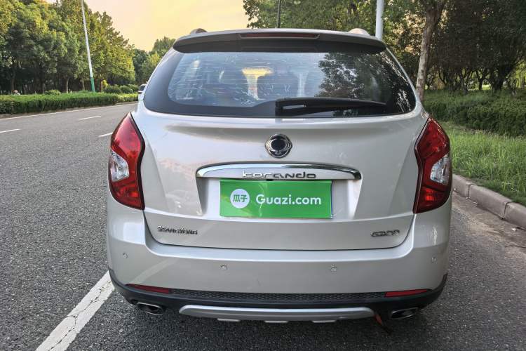 Used SsangYong Korando 2014 2.0L Gasoline Two-Wheel Drive Automatic Elite Navigation Edition Exterior 6