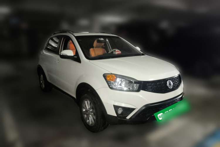 Used SsangYong Korando 2014 2.0L Gasoline Two-Wheel Drive Automatic Elite Navigation Edition Exterior 2