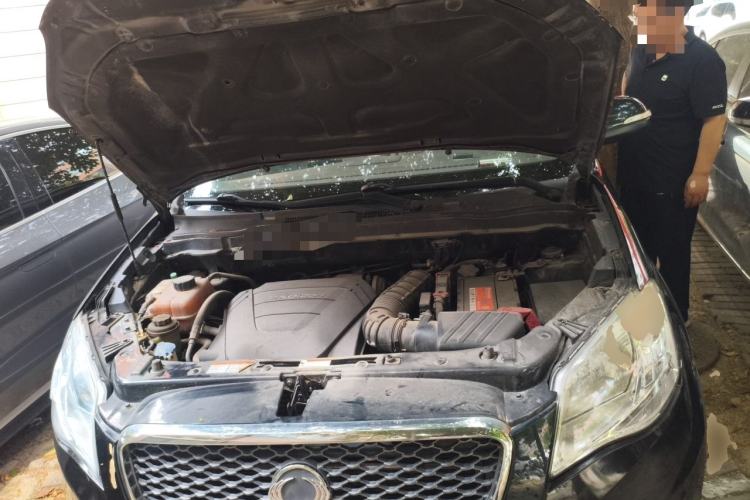 Used SsangYong Korando 2011 2.0T Diesel Two-Wheel Drive Automatic Elite Navigation Version Engine Bay