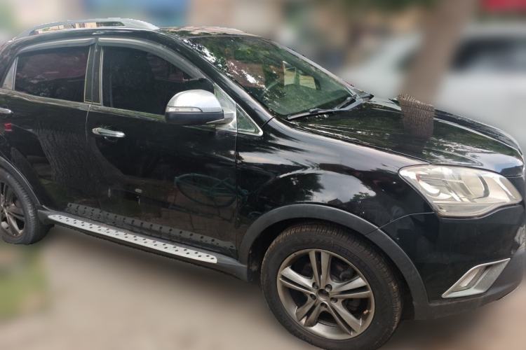 Used SsangYong Korando 2011 2.0T Diesel 4x4 Automatic Elite Navigation Edition Front Right 45 Deg
