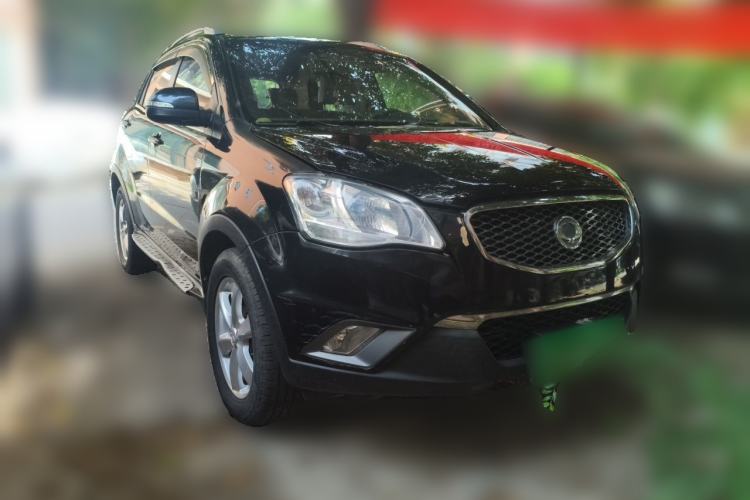 Used SsangYong Korando 2011 2.0T Diesel Two-Wheel Drive Automatic Elite Navigation Version Front Right 45 Deg
