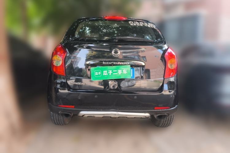 Used SsangYong Korando 2011 2.0T Diesel Two-Wheel Drive Automatic Elite Navigation Version Rear
