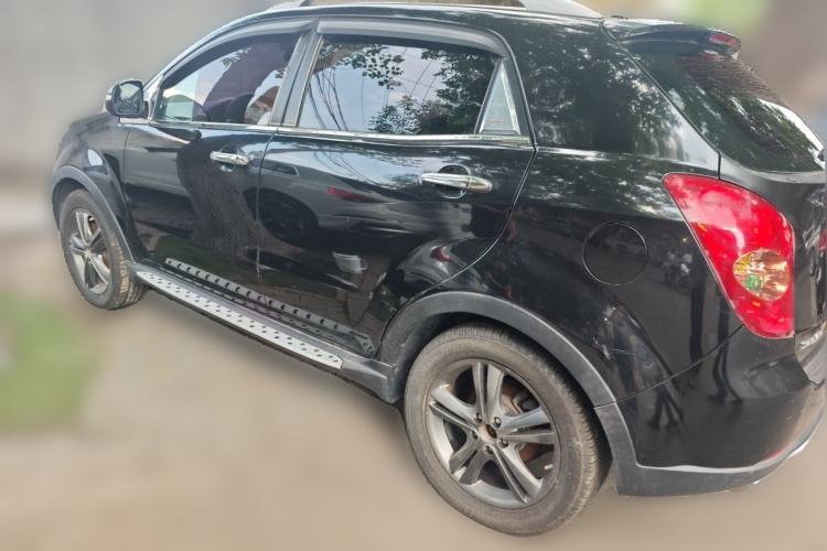 Used SsangYong Korando 2011 2.0T Diesel 4x4 Automatic Elite Navigation Edition Rear Left 45 Deg