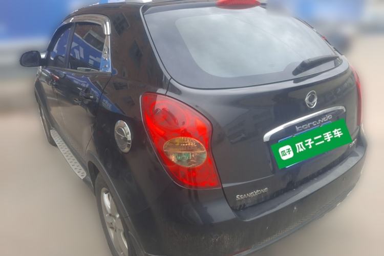 Used SsangYong Korando 2011 2.0T Diesel Two-Wheel Drive Automatic Luxury Navigation Edition Rear Left 45 Deg