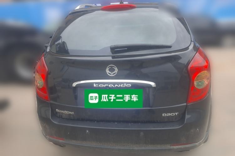 Used SsangYong Korando 2011 2.0T Diesel Two-Wheel Drive Automatic Luxury Navigation Edition Rear
