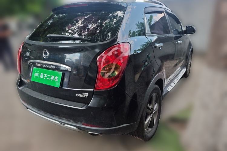 Used SsangYong Korando 2011 2.0T Diesel 4x4 Automatic Elite Navigation Edition Rear Right 45 Deg