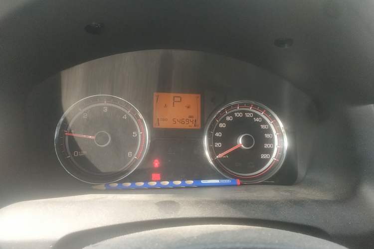 Used SsangYong Korando 2011 2.0T Diesel Two-Wheel Drive Automatic Elite Navigation Version Instrument Cluster