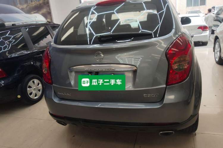 Used SsangYong Korando 2011 2.0T Diesel Two-Wheel Drive Automatic Luxury Navigation Edition Rear