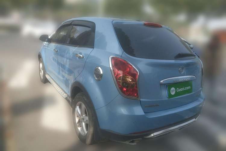 Used SsangYong Korando 2011 2.0T Diesel Two-Wheel Drive Automatic Elite Navigation Version Rear Left 45 Deg