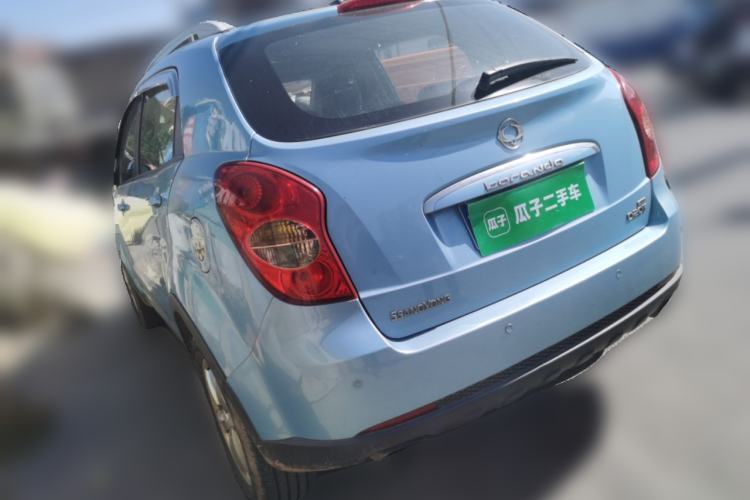 Used SsangYong Korando 2011 2.0T Diesel 4x4 Automatic Elite Navigation Edition Rear Left 45 Deg