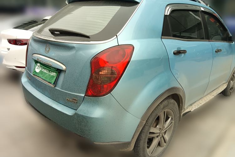 Used SsangYong Korando 2011 2.0T Diesel 4x4 Automatic Luxury Navigation Edition Rear Right 45 Deg