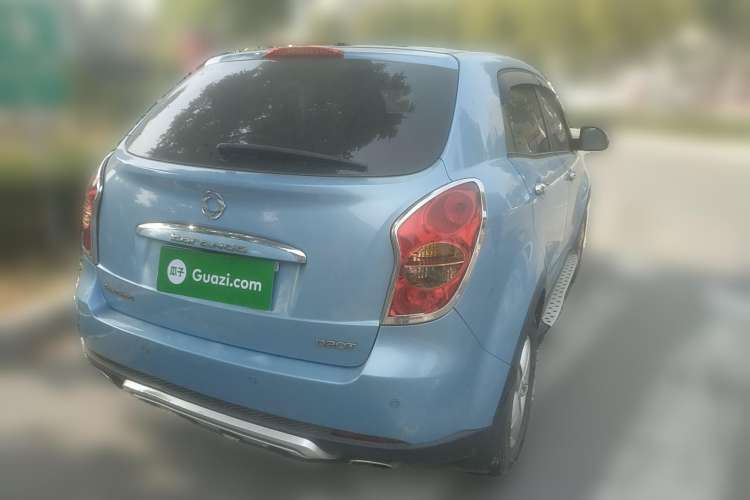 Used SsangYong Korando 2011 2.0T Diesel Two-Wheel Drive Automatic Elite Navigation Version Rear Right 45 Deg