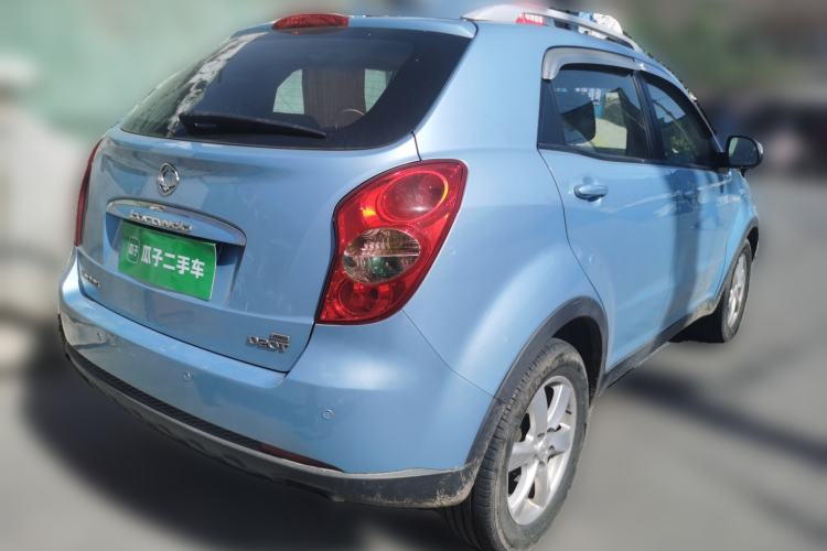 Used SsangYong Korando 2011 2.0T Diesel 4x4 Automatic Elite Navigation Edition Rear Right 45 Deg