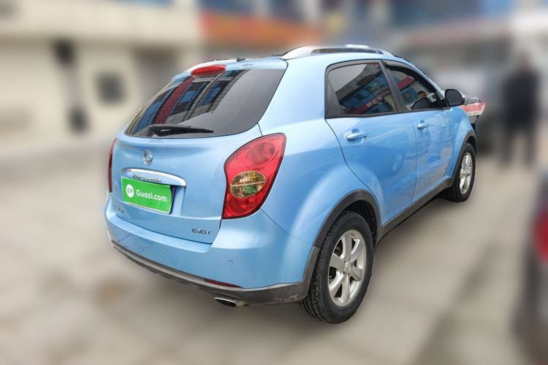 Used SsangYong Korando 2011 2.0T Diesel Two-Wheel Drive Automatic Luxury Navigation Edition Rear Right 45 Deg