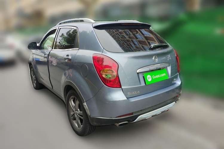 Used SsangYong Korando 2011 2.0T Diesel 4x4 Automatic Luxury Navigation Edition Rear Left 45 Deg