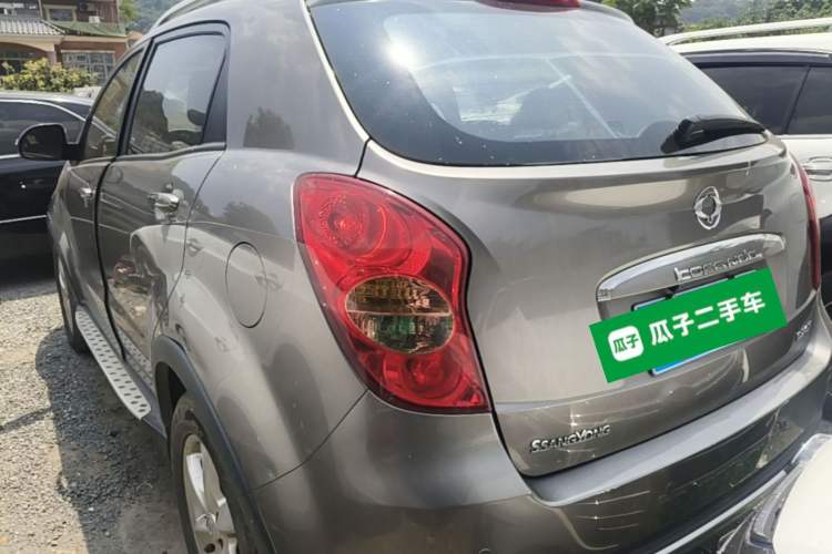 Used SsangYong Korando 2011 2.0T Diesel Two-Wheel Drive Automatic Luxury Navigation Edition Rear Left 45 Deg