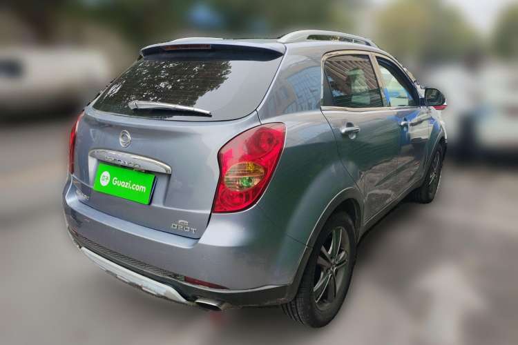 Used SsangYong Korando 2011 2.0T Diesel 4x4 Automatic Luxury Navigation Edition Rear Right 45 Deg