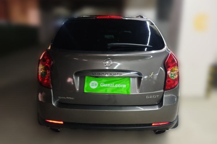 Used SsangYong Korando 2011 2.0T Diesel Two-Wheel Drive Automatic Elite Navigation Version Rear