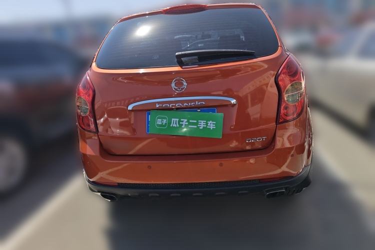 Used SsangYong Korando 2011 2.0T Diesel Two-Wheel Drive Automatic Elite Navigation Version Rear