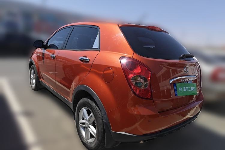 Used SsangYong Korando 2011 2.0T Diesel Two-Wheel Drive Automatic Elite Navigation Version Rear Left 45 Deg