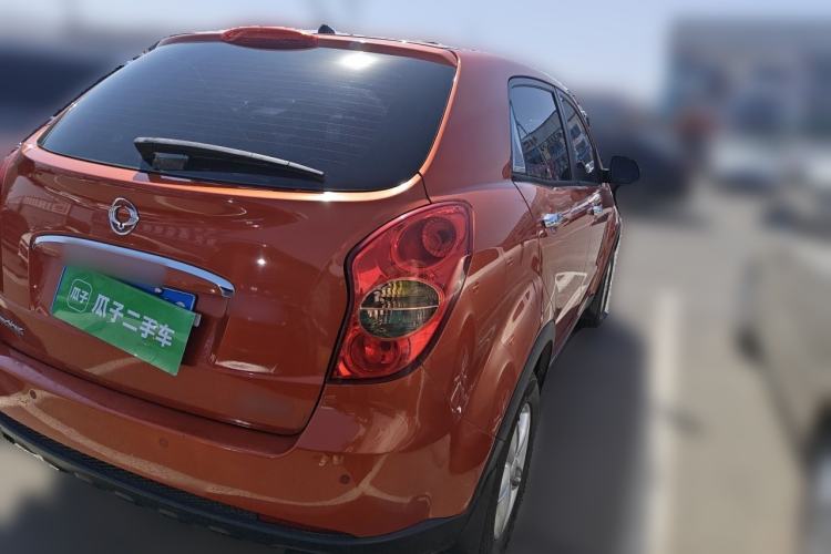 Used SsangYong Korando 2011 2.0T Diesel Two-Wheel Drive Automatic Elite Navigation Version Rear Right 45 Deg